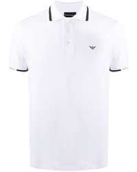 weißes Polohemd von Emporio Armani