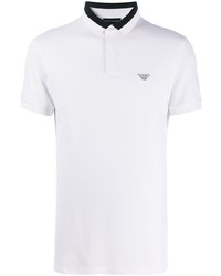 weißes Polohemd von Emporio Armani