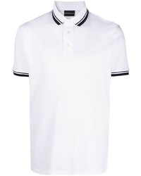 weißes Polohemd von Emporio Armani