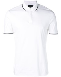 weißes Polohemd von Emporio Armani