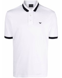 weißes Polohemd von Emporio Armani