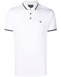 weißes Polohemd von Emporio Armani