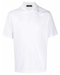 weißes Polohemd von Ermenegildo Zegna