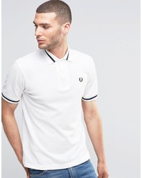 weißes Polohemd von Fred Perry