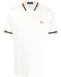 weißes Polohemd von Fred Perry