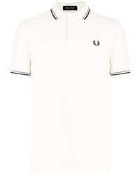 weißes Polohemd von Fred Perry