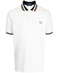 weißes Polohemd von Fred Perry