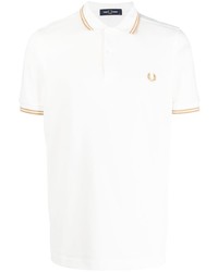 weißes Polohemd von Fred Perry