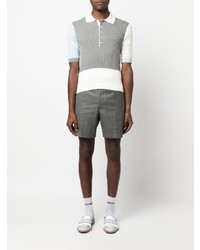 weißes Polohemd von Thom Browne