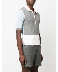 weißes Polohemd von Thom Browne