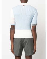 weißes Polohemd von Thom Browne