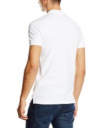 weißes Polohemd von JACK & JONES PREMIUM