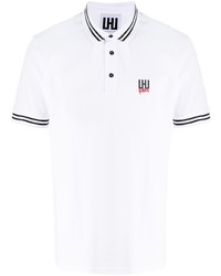 weißes Polohemd von Les Hommes Urban