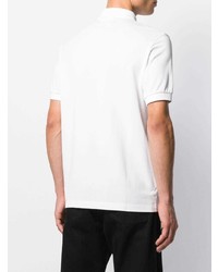 weißes Polohemd von Raf Simons X Fred Perry