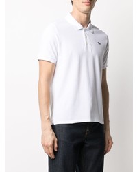 weißes Polohemd von MAISON KITSUNÉ