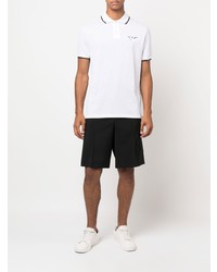 weißes Polohemd von Emporio Armani