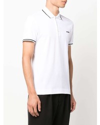 weißes Polohemd von Zegna