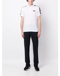 weißes Polohemd von Ea7 Emporio Armani