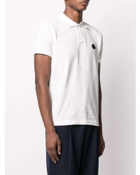 weißes Polohemd von Moncler