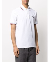 weißes Polohemd von Fred Perry