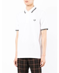 weißes Polohemd von Fred Perry