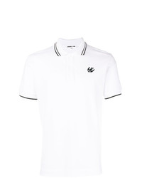 weißes Polohemd von McQ Alexander McQueen