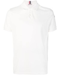 weißes Polohemd von Moncler