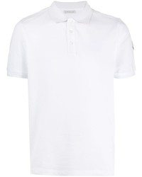 weißes Polohemd von Moncler