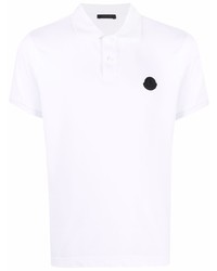 weißes Polohemd von Moncler