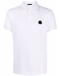 weißes Polohemd von Moncler