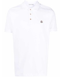 weißes Polohemd von Moncler