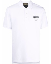 weißes Polohemd von Moschino