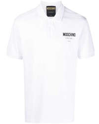 weißes Polohemd von Moschino