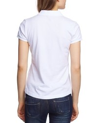 weißes Polohemd von MUSTANG Jeans