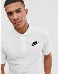 weißes Polohemd von Nike