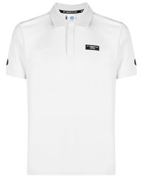 weißes Polohemd von North Sails x Prada Cup