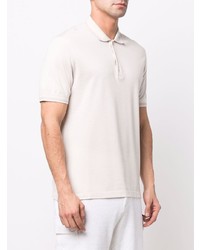 weißes Polohemd von Zegna