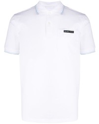 weißes Polohemd von Prada