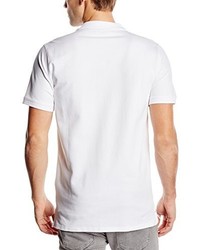 weißes Polohemd von Selected Homme