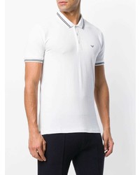 weißes Polohemd von Emporio Armani