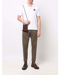 weißes Polohemd von Belstaff