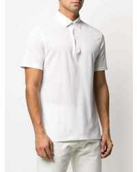 weißes Polohemd von Zegna