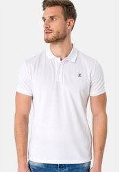 weißes Polohemd von SIR RAYMOND TAILOR