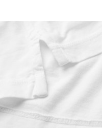 weißes Polohemd von James Perse