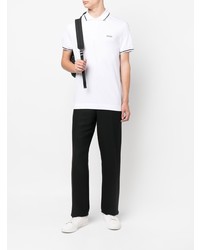 weißes Polohemd von Zegna