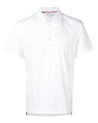 weißes Polohemd von Thom Browne