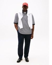 weißes Polohemd von Tommy Hilfiger Big & Tall