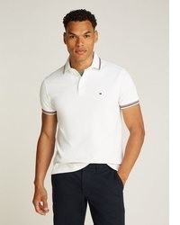 weißes Polohemd von Tommy Hilfiger