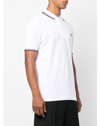 weißes Polohemd von Fred Perry