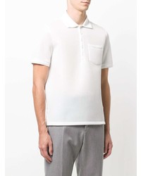 weißes Polohemd von Thom Browne